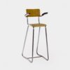 T-Line Rocking Chair Designed by Burkhard Vogtherr for Arflex, Italy, 1980s.