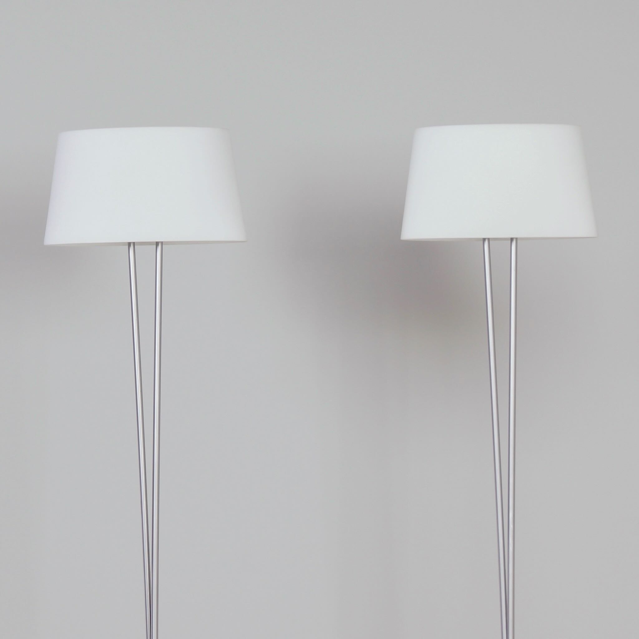 Pair of Vitt Terra floor lamps by Valerio Bottin for Foscarini from the 1990s in Murano glass