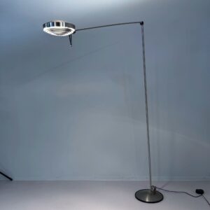 Floor lamp Elle 2 by Tommaso Cimini for Lumina from the 1990s in nickel