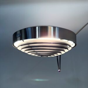Floor lamp Elle 2 by Tommaso Cimini for Lumina from the 1990s in nickel