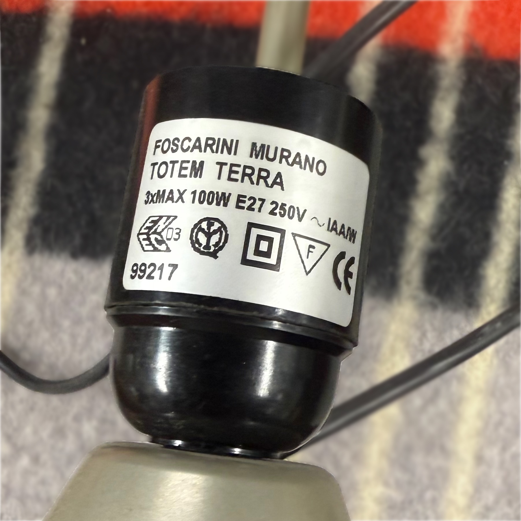 Totem Terra Floor Lamp by Valerio Bottin for Foscarini 90s