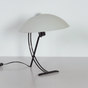 NB100 desk lamp by Louis Kalff for Philips from the 1950s in grey metal