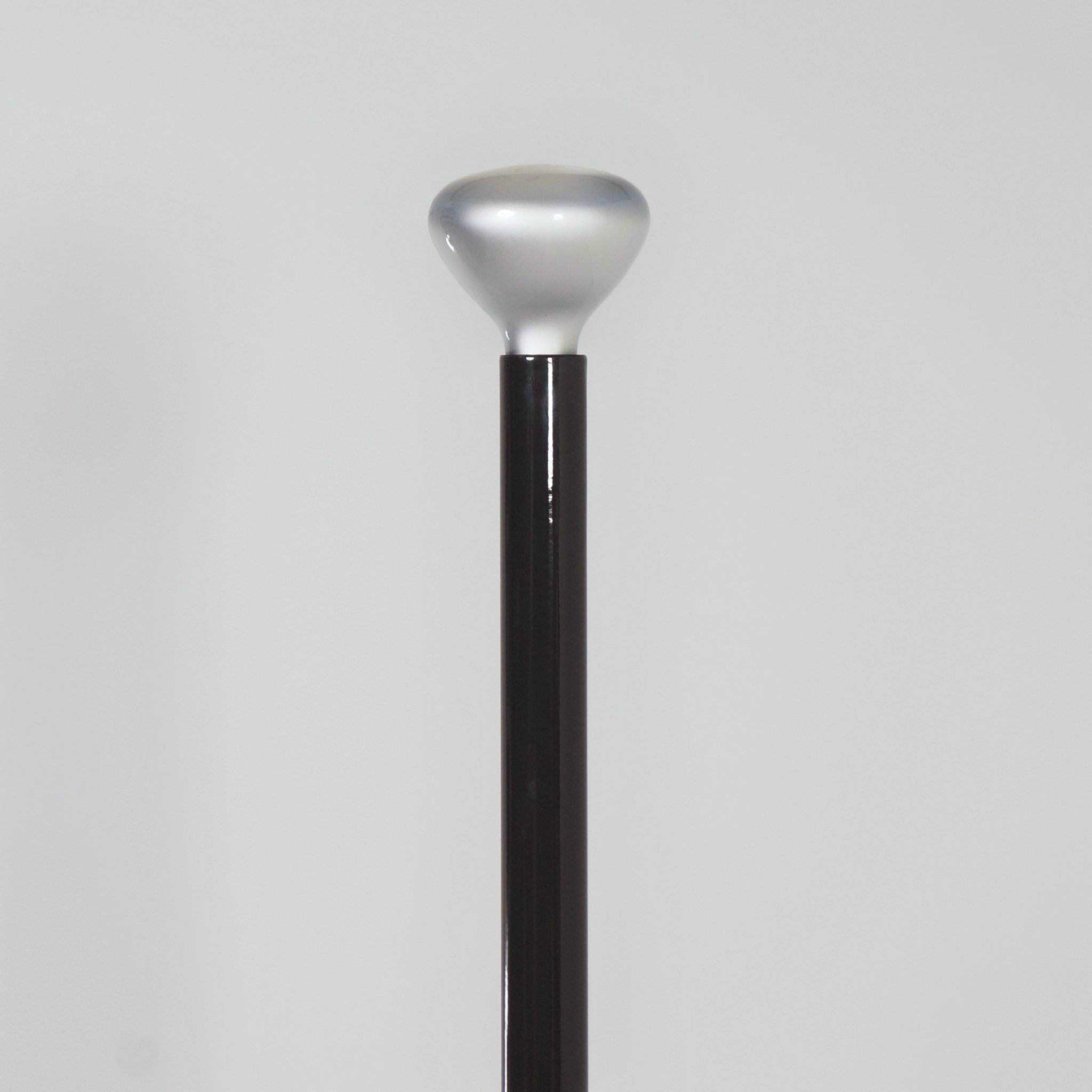 Luminator Floor Lamp by Castiglioni for Flos from the 1990s in Anthracite Grey Metal