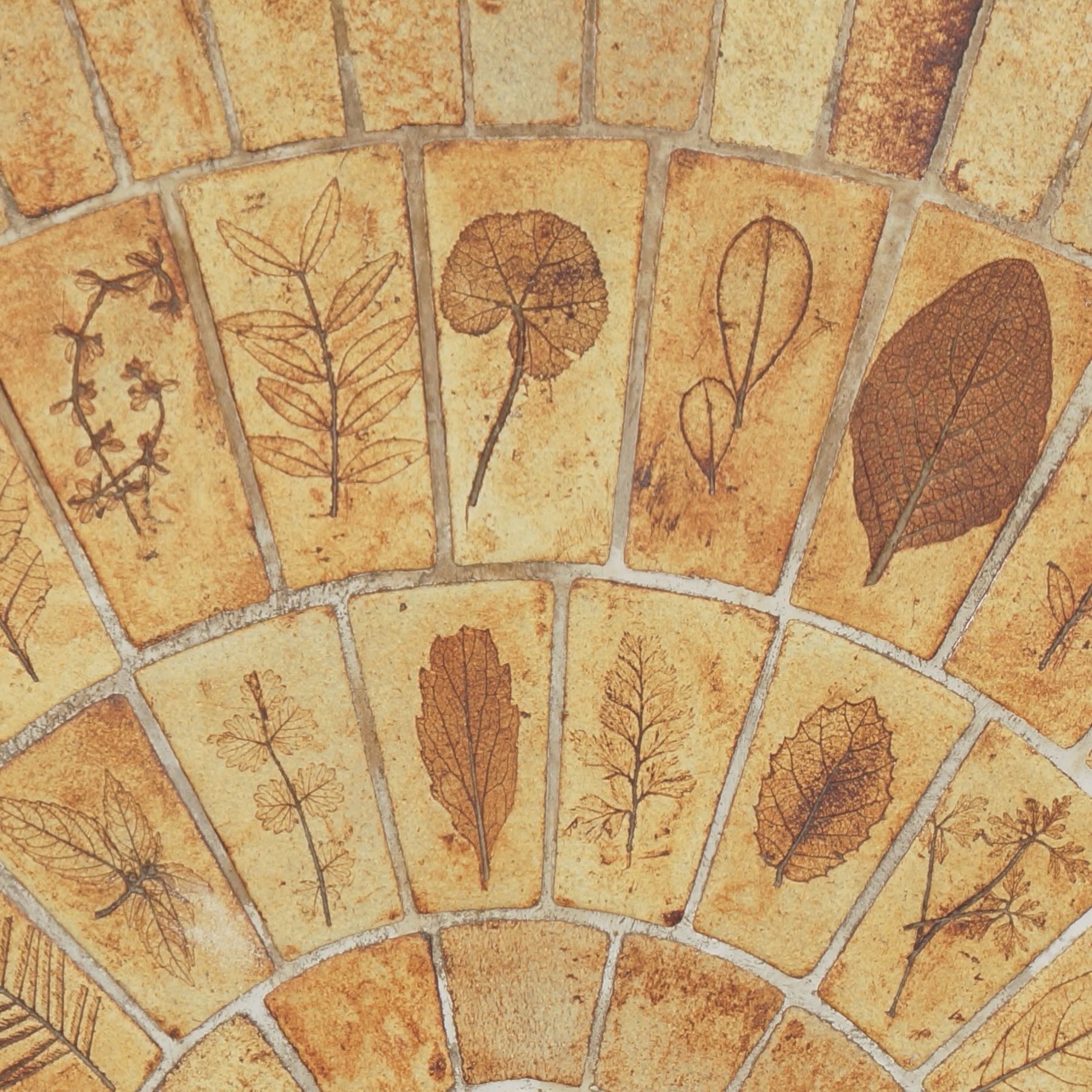 Round Coffee Table by Roger Capron for Atelier Capron from the 1960s in Ceramic and Beechwood