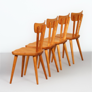Pine Dining Set by Göran Malmvall for Karl Andersson from the 1950s, Svensk Fur Series