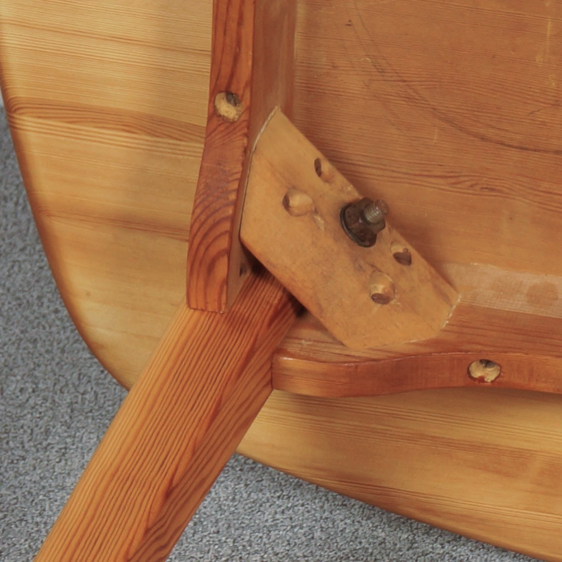 Pine Dining Set by Göran Malmvall for Karl Andersson from the 1950s, Svensk Fur Series