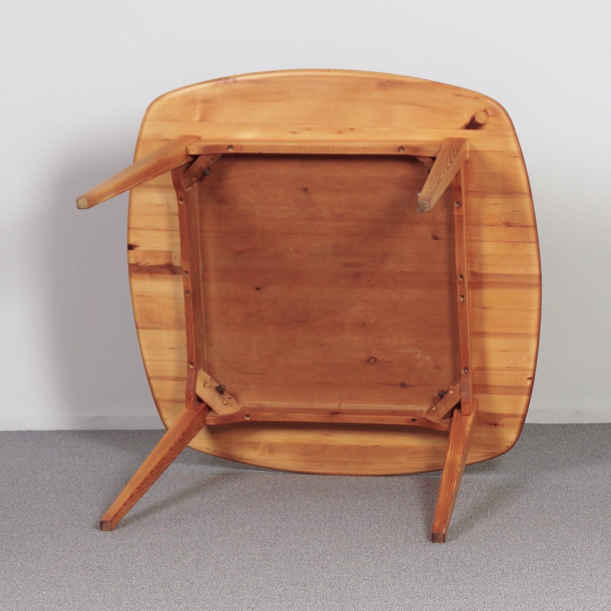 Pine Dining Set by Göran Malmvall for Karl Andersson from the 1950s, Svensk Fur Series