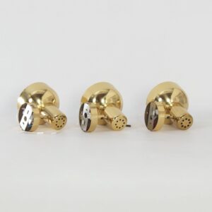 Adjustable brass wall lights from Sweden, 1970s Scandinavian design