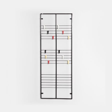 Wall coat rack GW1 'toonladder' by Coen de Vries for DEVO from the 50s