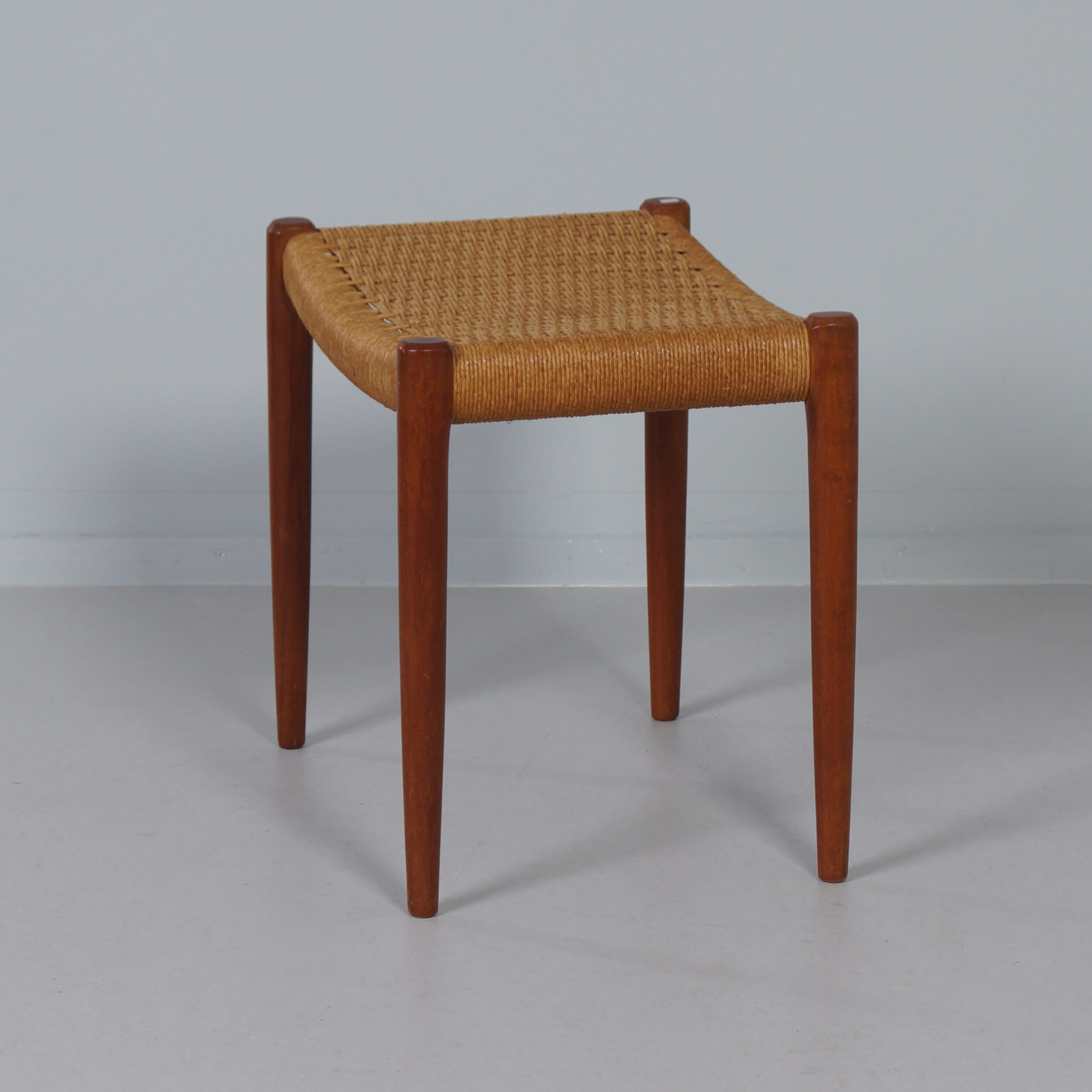 Danish stool model 77A by Niels Otto Møller for J.L. Møllers Møbelfabrik, 1960s
