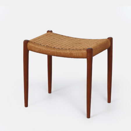 Danish stool model 77A by Niels Otto Møller for J.L. Møllers Møbelfabrik, 1960s