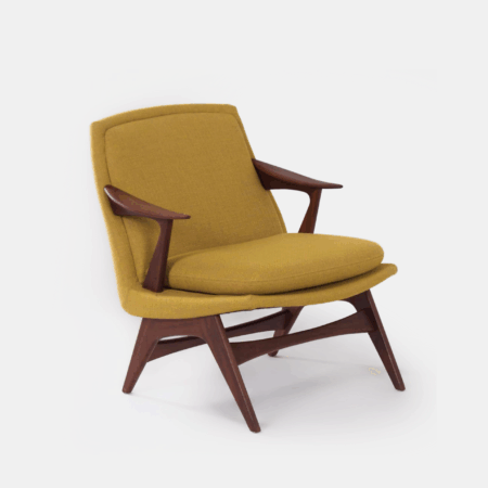 Texas Armchair by Karl Edvard Korseth for LK Hjelle, 1950s - Re-upholstered