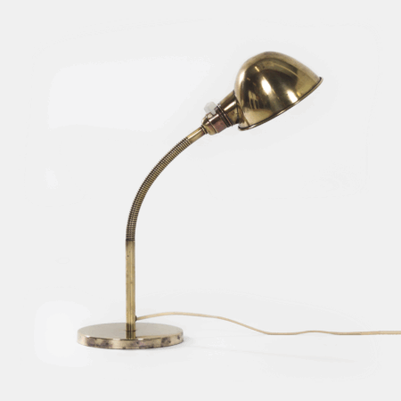 Rare Yellow Desk Lamp by Hoogervorst for Anvia, 1950s