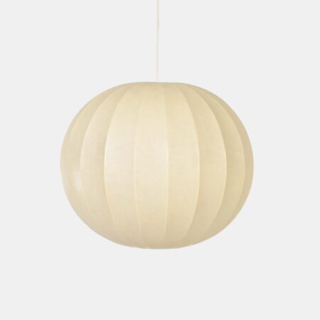 Cocoon pendant lamp by Frits Friedel Wauer for Goldkant Leuchten, 19