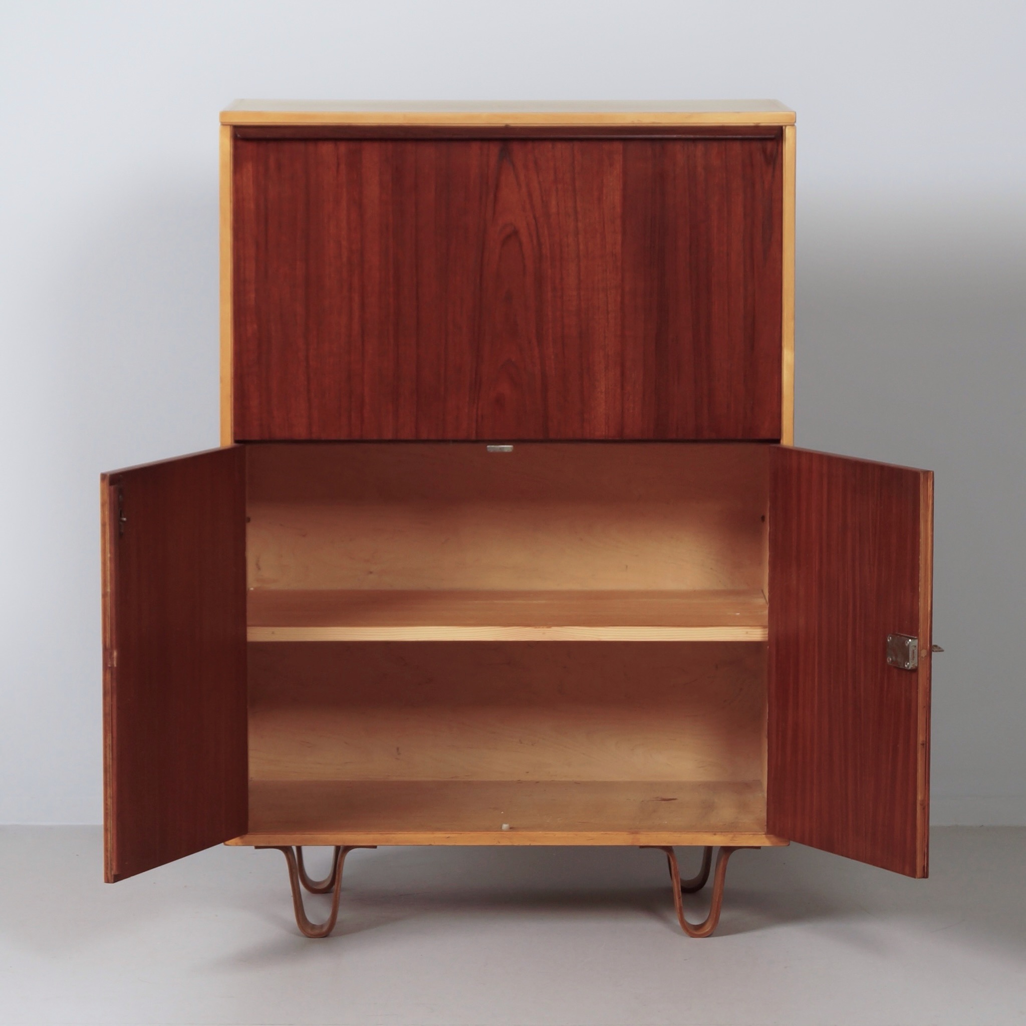 CB37 secretaire cabinet by Cees Braakman for Pastoe, 1957 from the Berkenserie