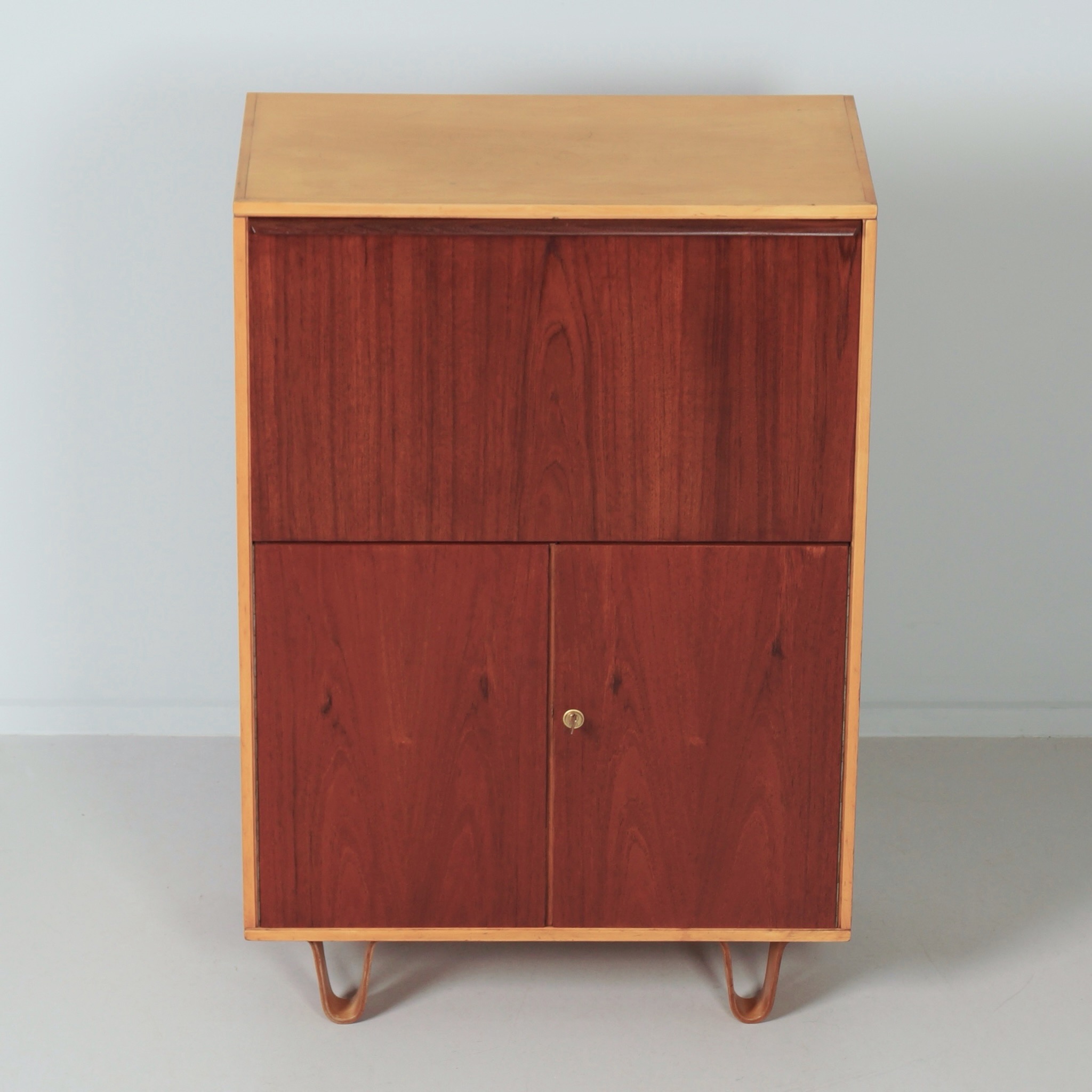CB37 secretaire cabinet by Cees Braakman for Pastoe, 1957 from the Berkenserie