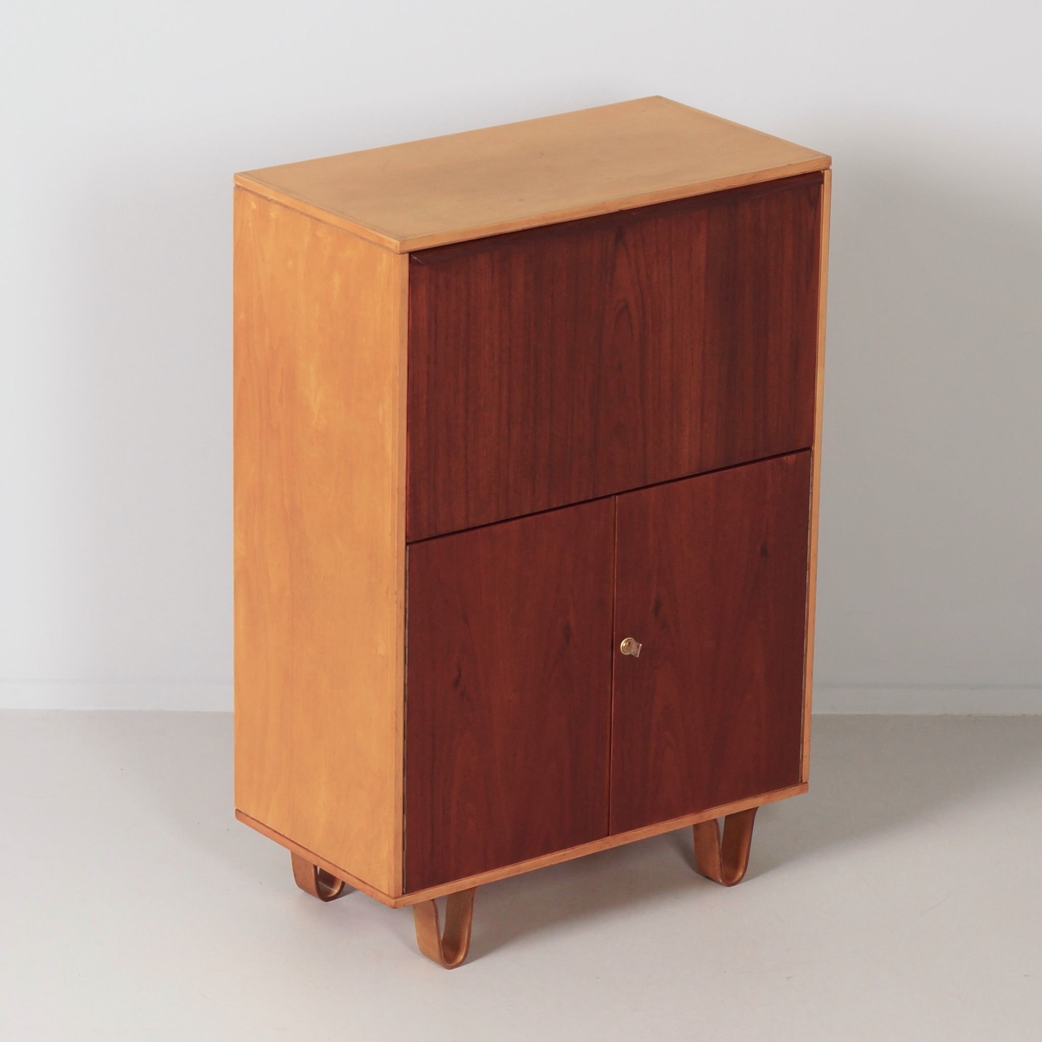 CB37 secretaire cabinet by Cees Braakman for Pastoe, 1957 from the Berkenserie