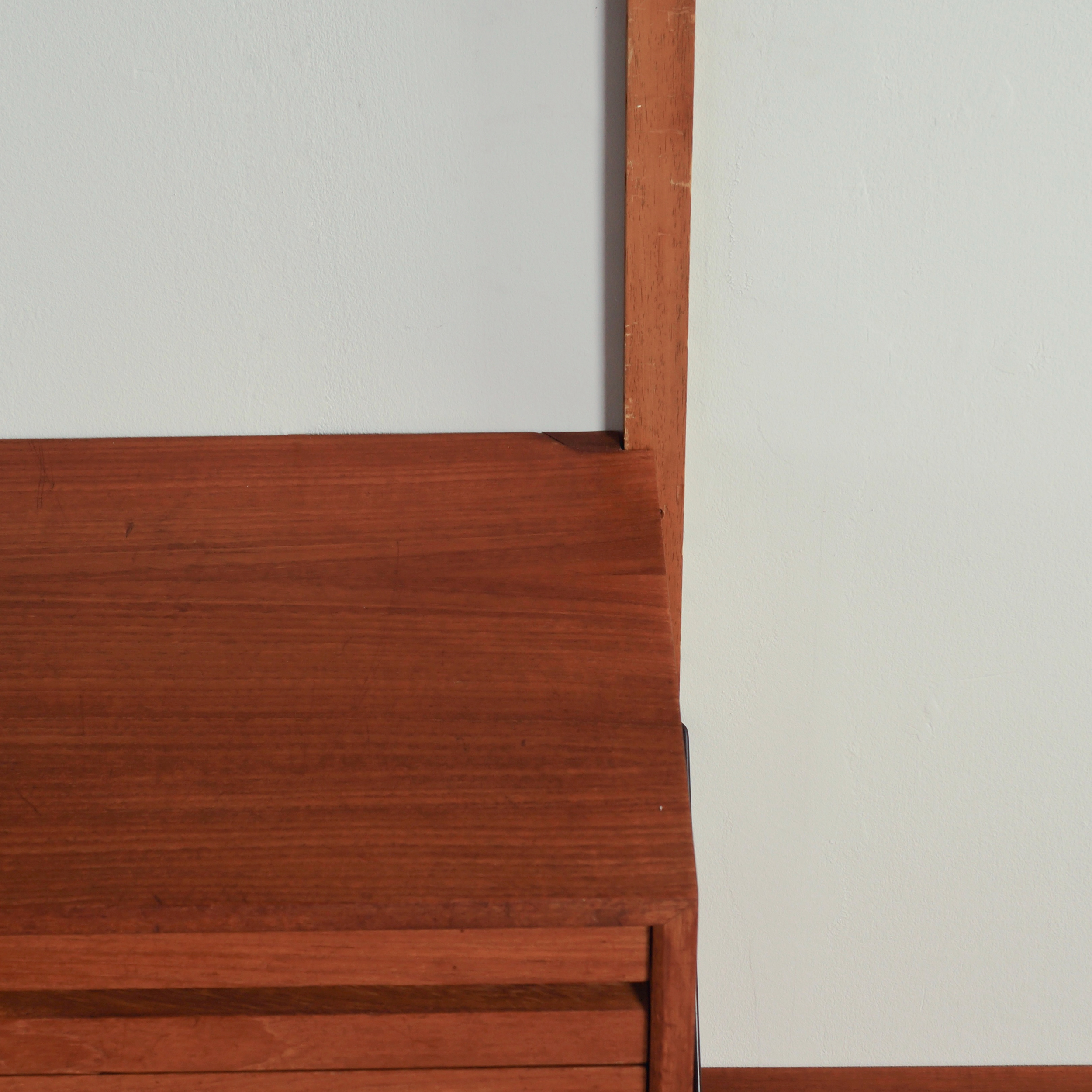 Royal System wall system by Poul Cadovius for Cado, 1960s with desk, drawer unit and shelves