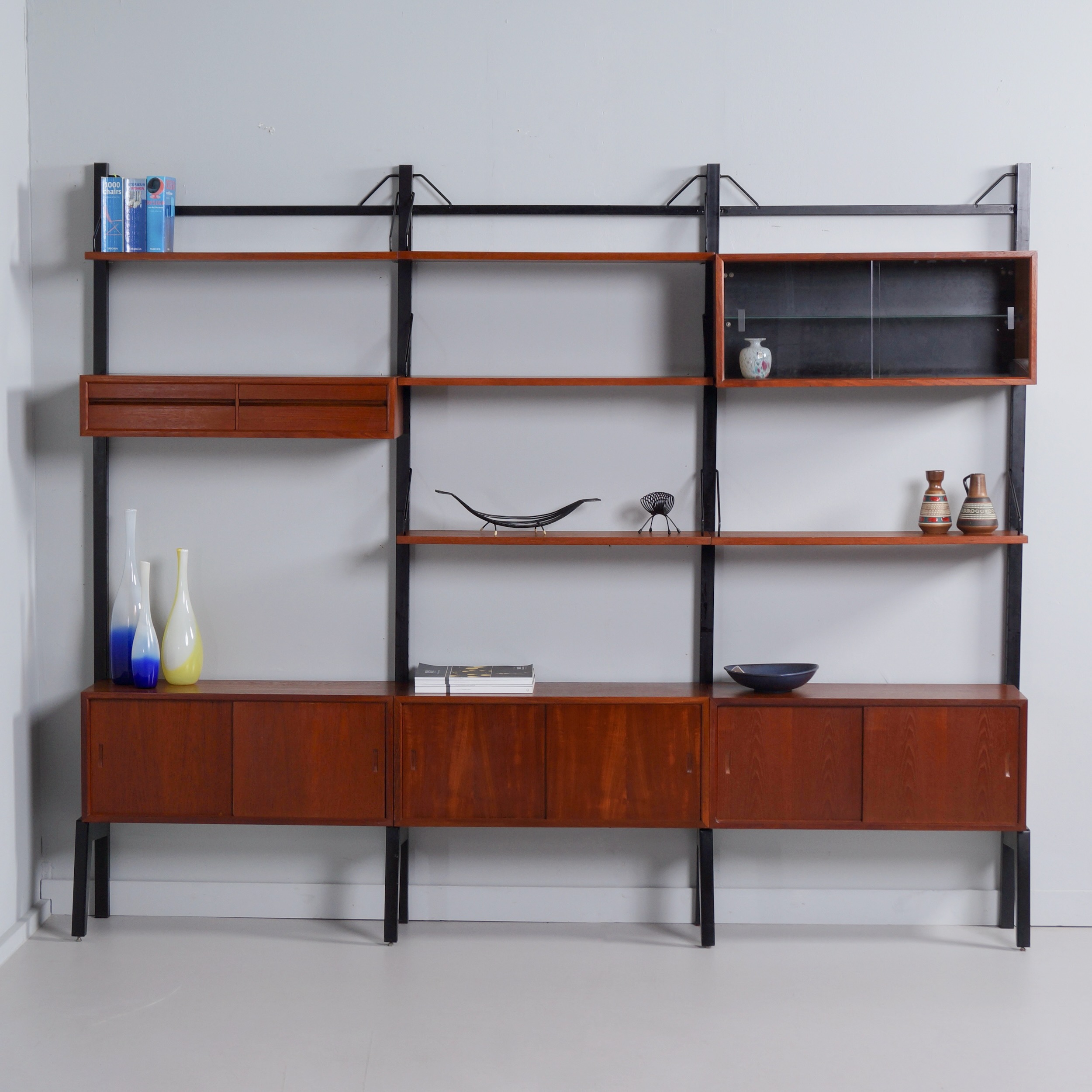 Freestanding Royal System by Poul Cadovius for Cado, Denmark, 1960s