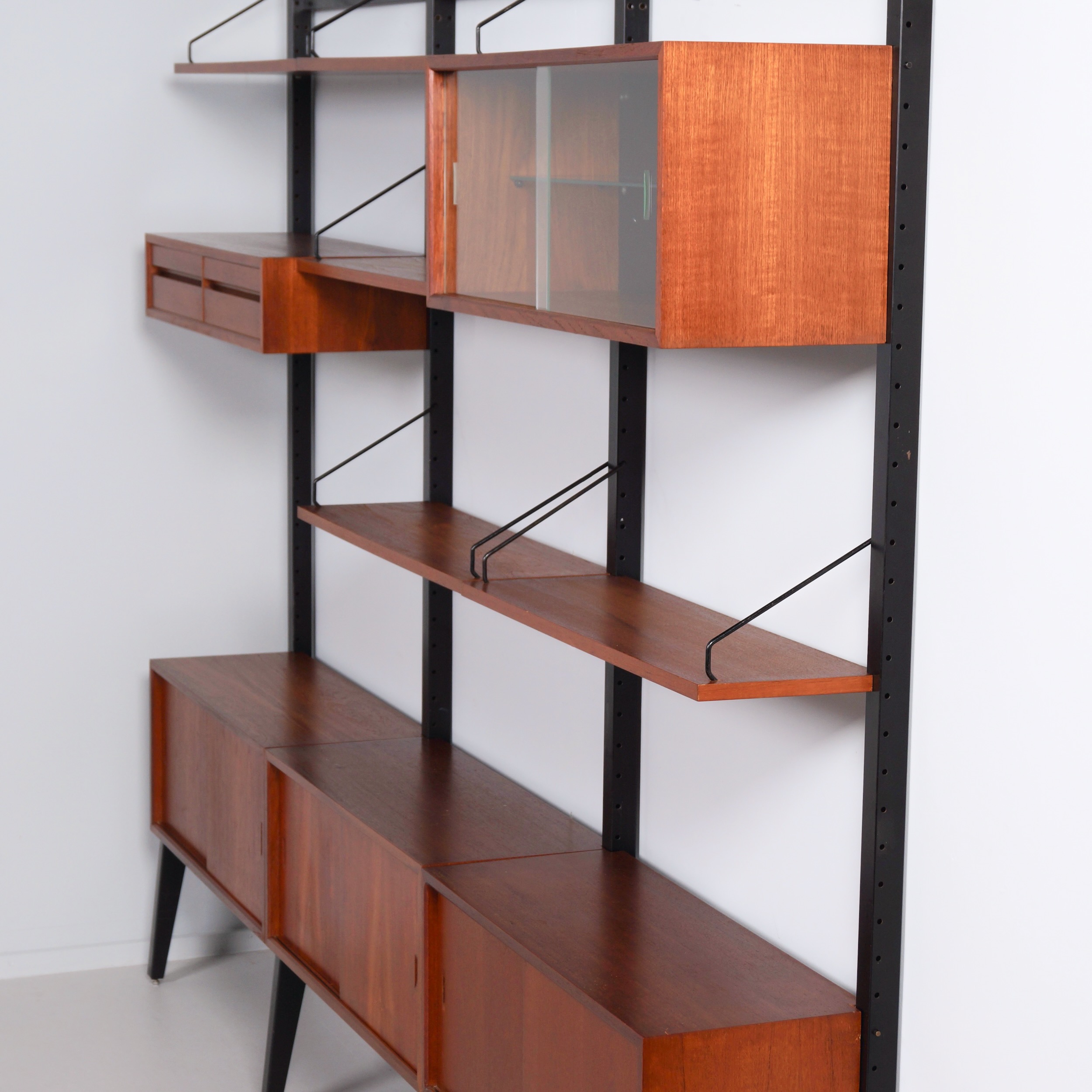 Freestanding Royal System by Poul Cadovius for Cado, Denmark, 1960s