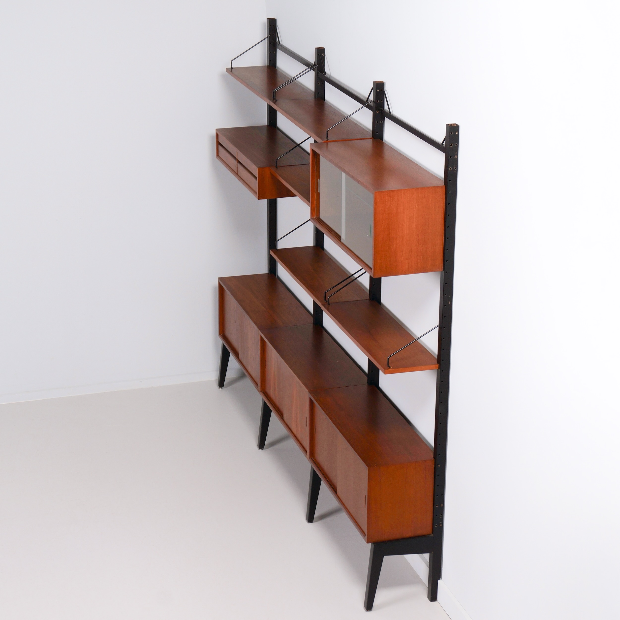 Freestanding Royal System by Poul Cadovius for Cado, Denmark, 1960s