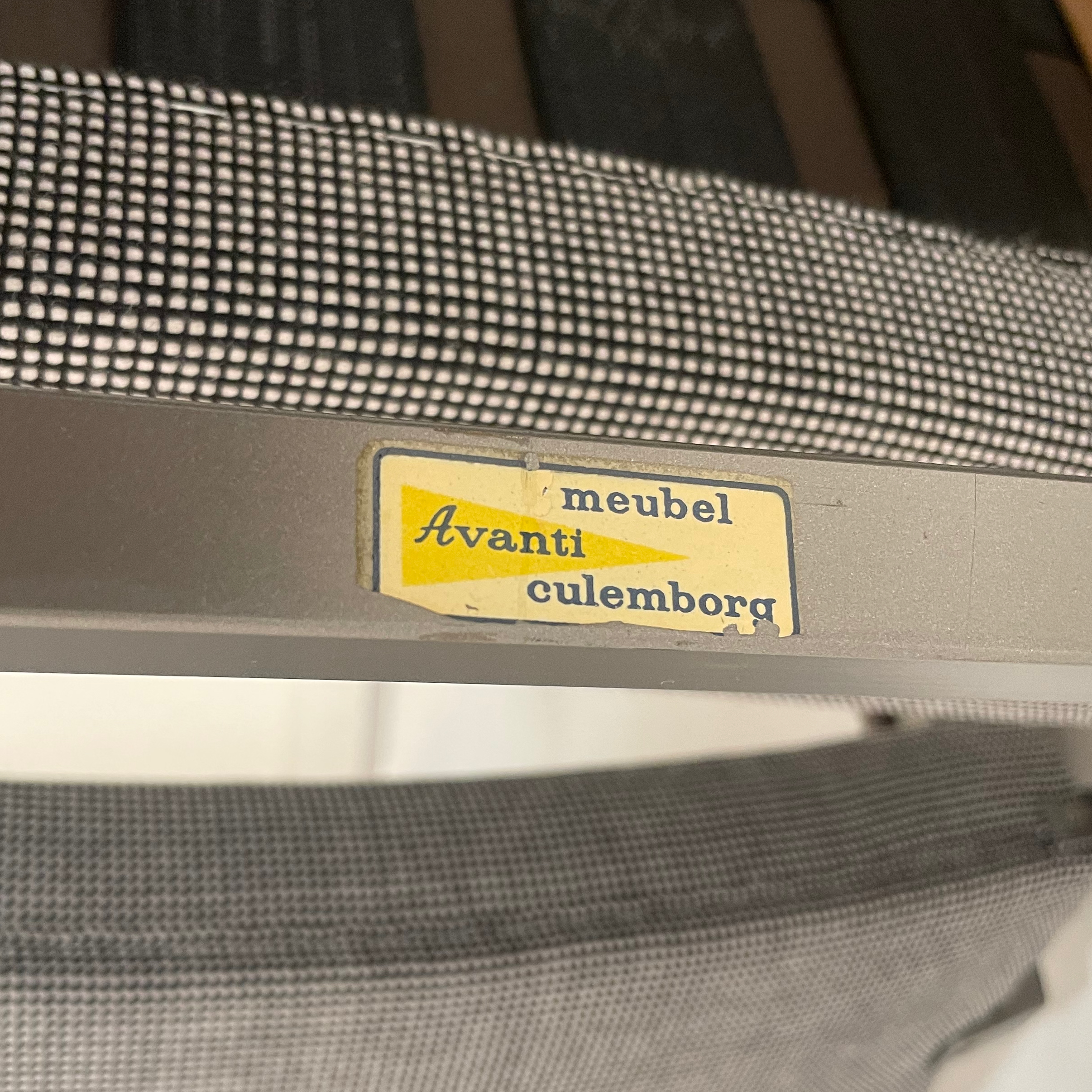 Vintage Armchair with Teak Armrests by Avanti, 1960s, Reupholstered