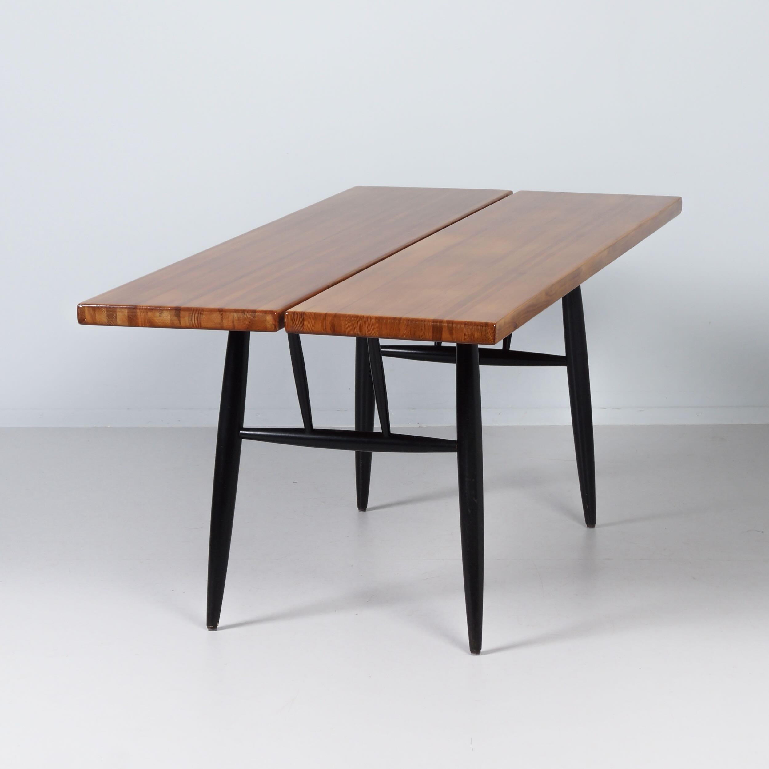 Pirkka Dining Set by Ilmari Tapiovaara for Asko & Laukaan Puu, 1950s