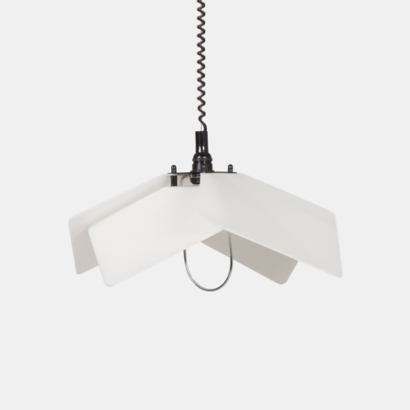 Italian hanging lamp “Medusa” by Massoni & Buttura for Harvey Guzzini, 1970s – Ø35 cm, Plexiglas